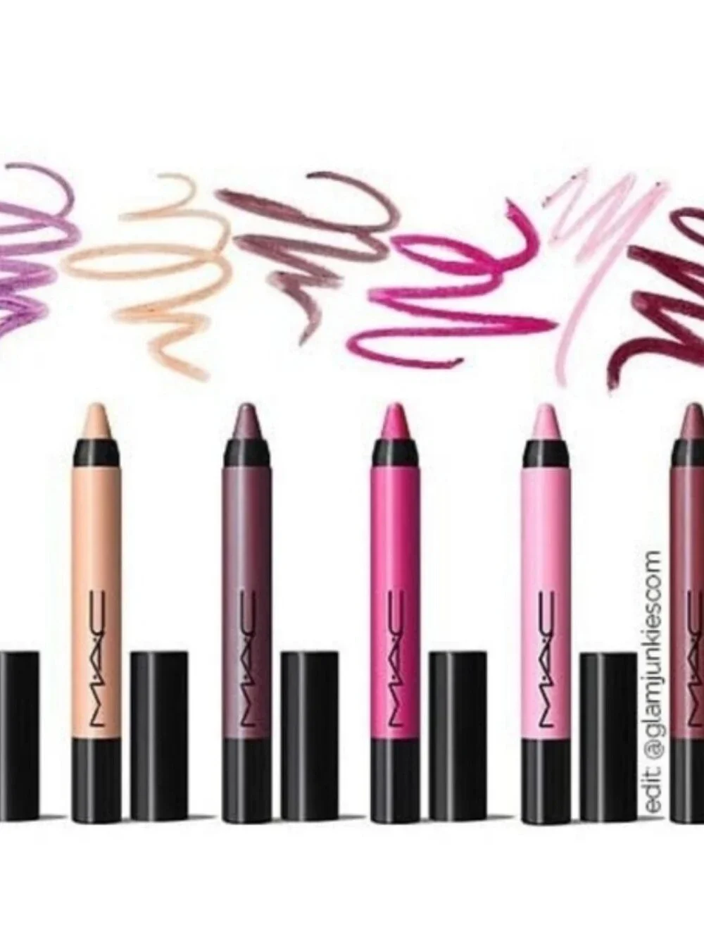 MAC Cosmetics Gemstone Dazzlelips Crayon Gemstone Taupe Blue Pearl Brand New